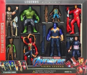 8-Piece Marvel Avenger Heroes Set
