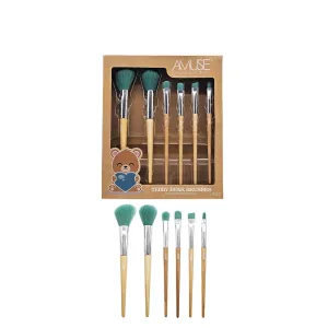 Amuse - Teddy Bear 6 pcs Brush Kit