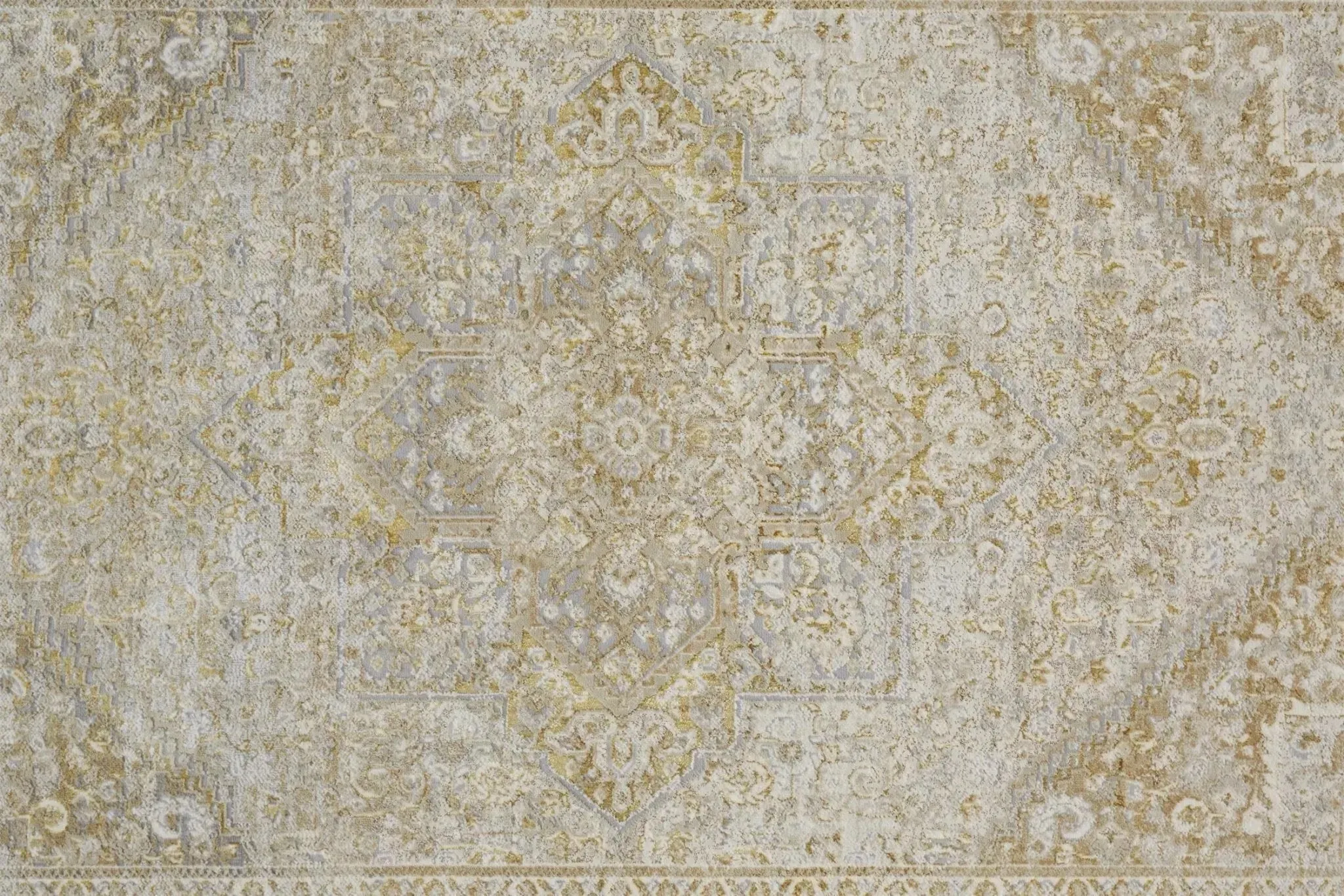 Aura AUR3734F Brown/Gold Rug