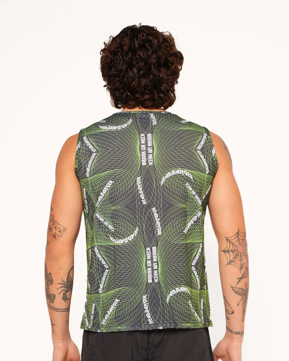 Break Ya Neck Headbanger Men's Tank Top