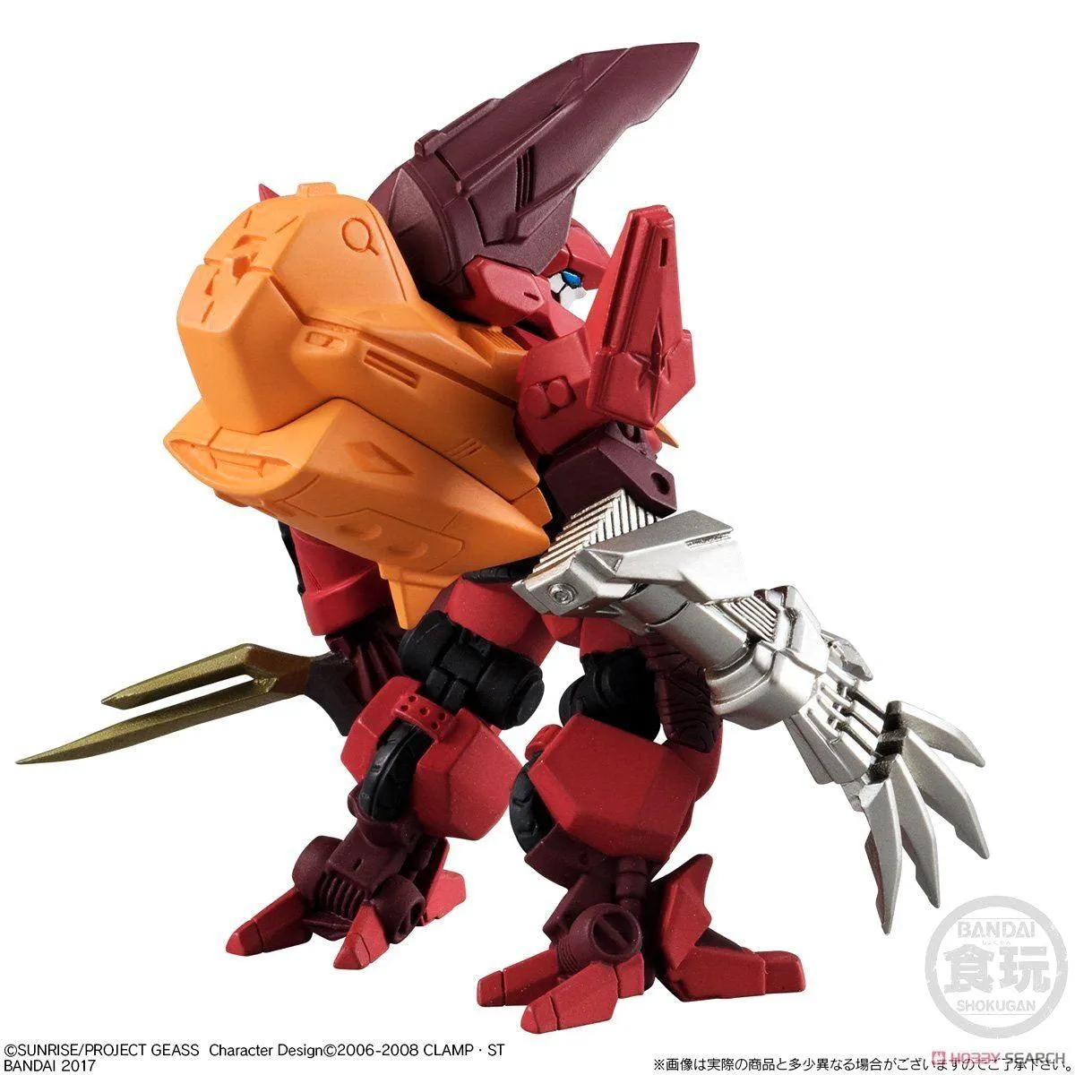 FW Gundam Converge Mechanics Code Geass Guren