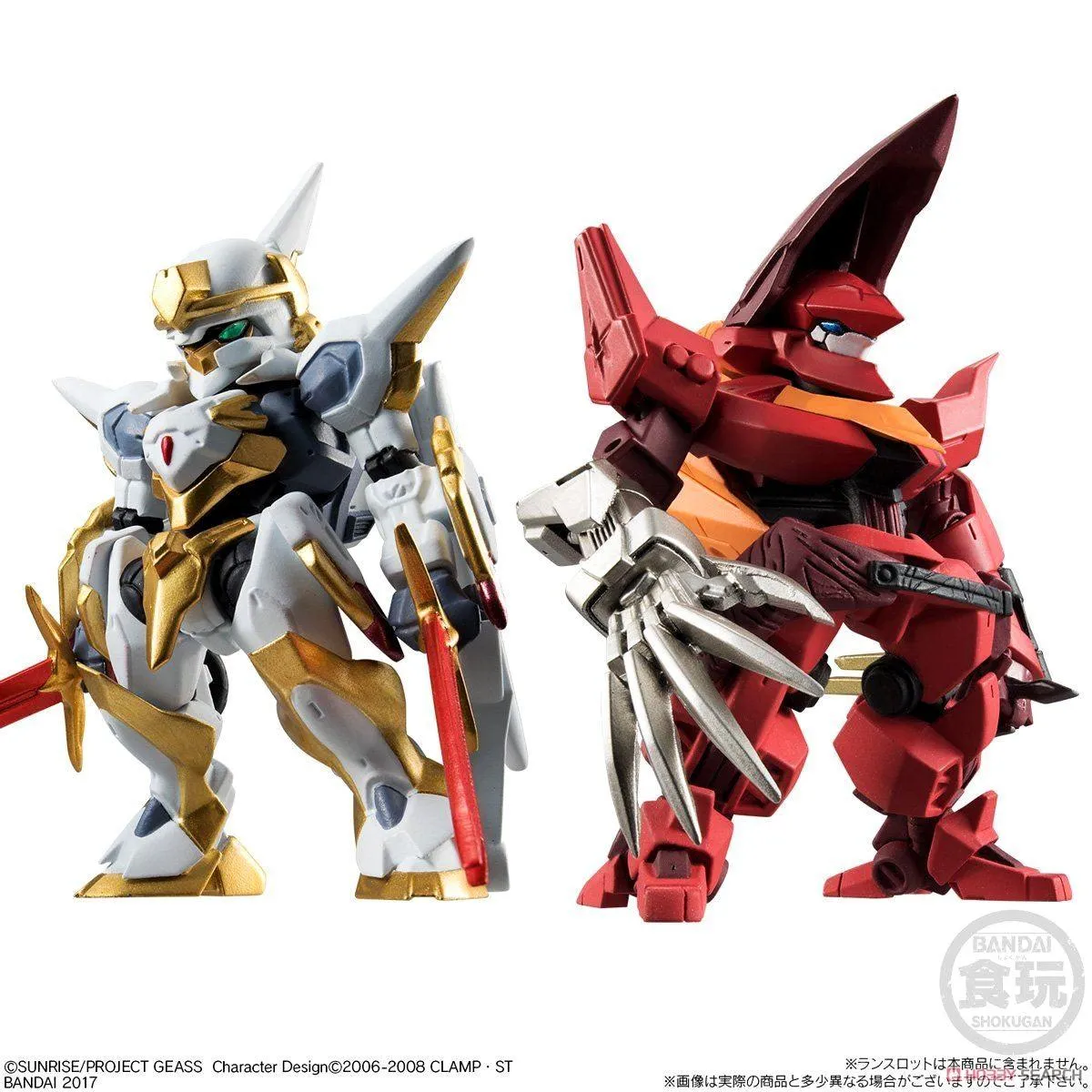 FW Gundam Converge Mechanics Code Geass Guren