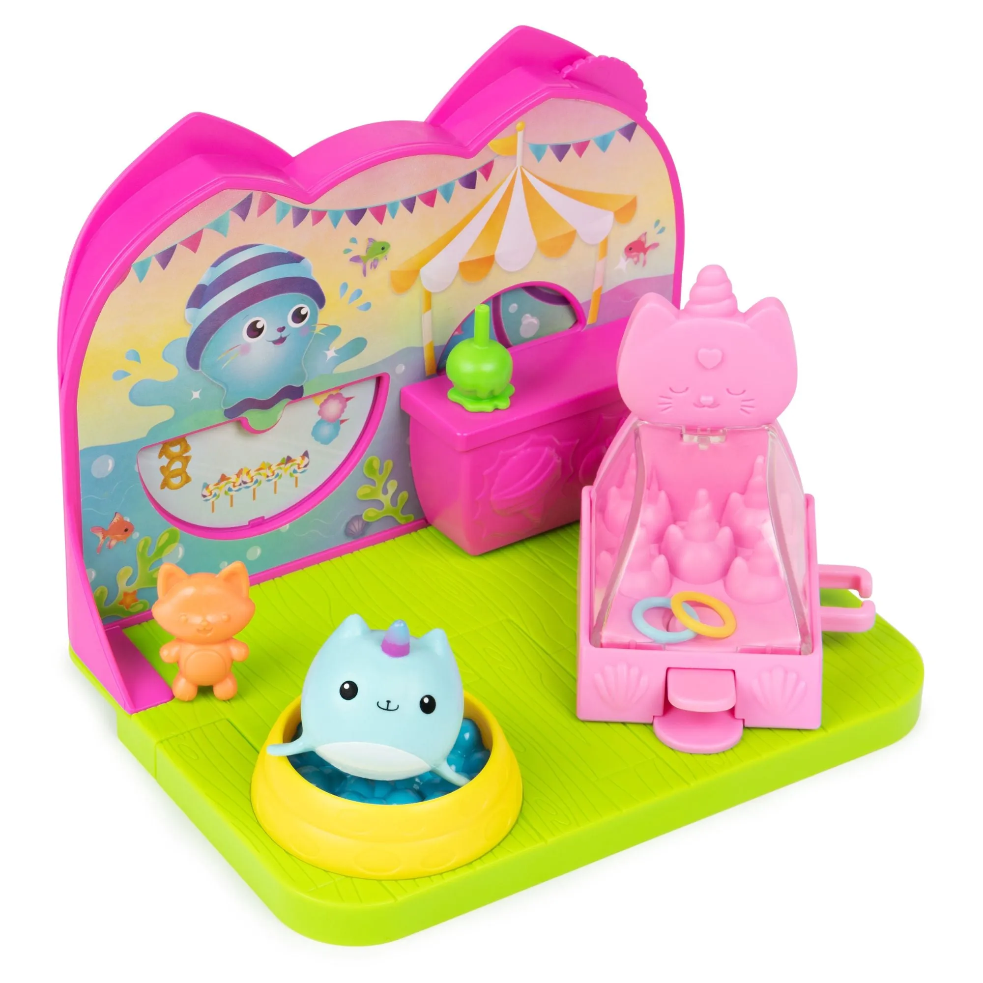 Gabby's Dollhouse Deluxe Room – Kitty Narwhal's Carnival Room