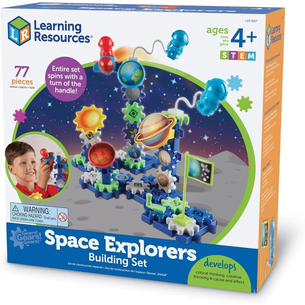 Gears Gears Gears Space Explorers Building Set