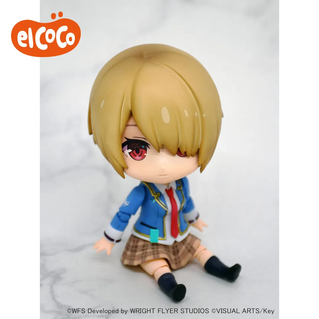 Heaven Burns Red - Elcoco DForm  Figure - Kayamori Ruka [INSTOCK]