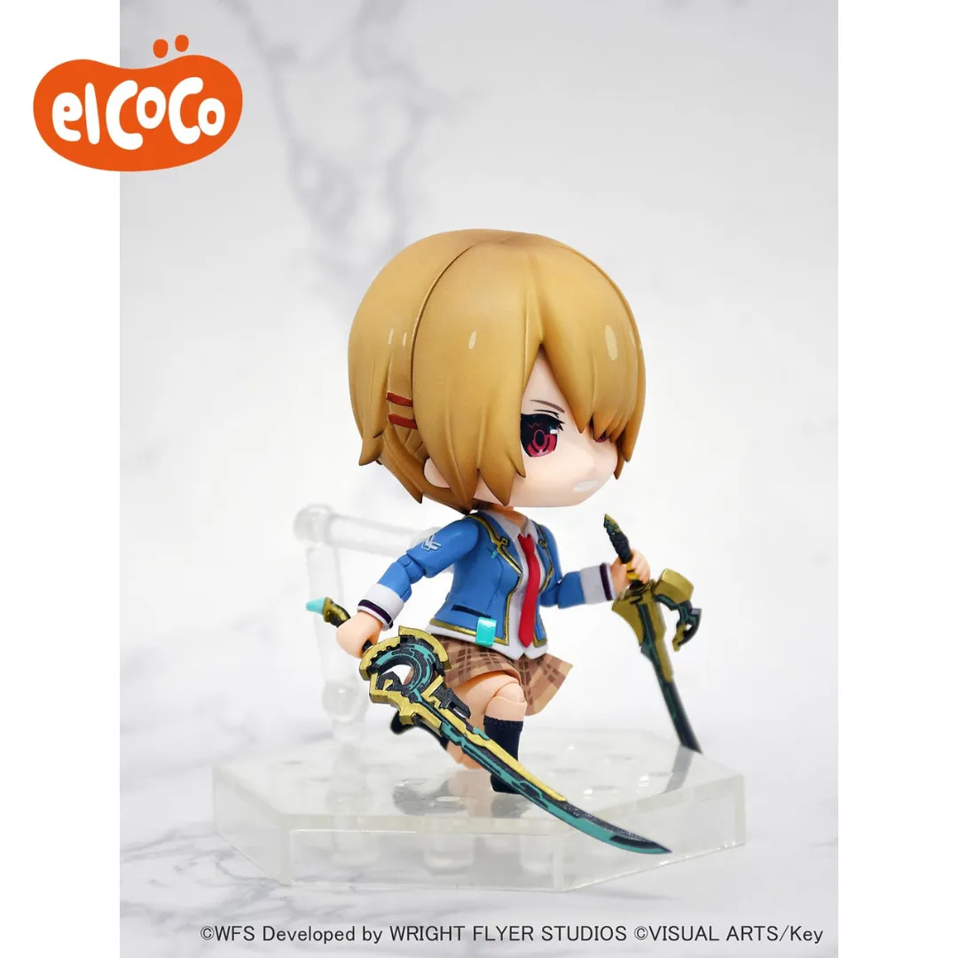 Heaven Burns Red - Elcoco DForm  Figure - Kayamori Ruka [INSTOCK]