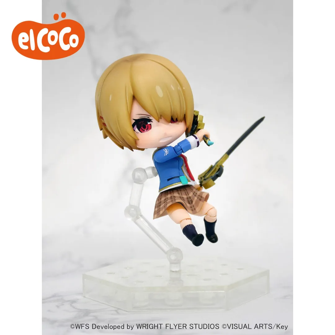 Heaven Burns Red - Elcoco DForm  Figure - Kayamori Ruka [INSTOCK]