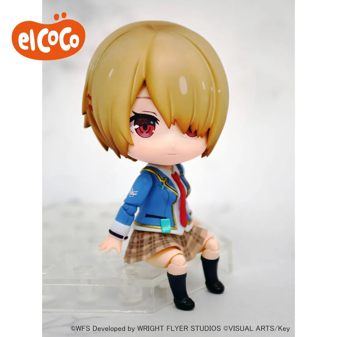 Heaven Burns Red - Elcoco DForm  Figure - Kayamori Ruka [INSTOCK]
