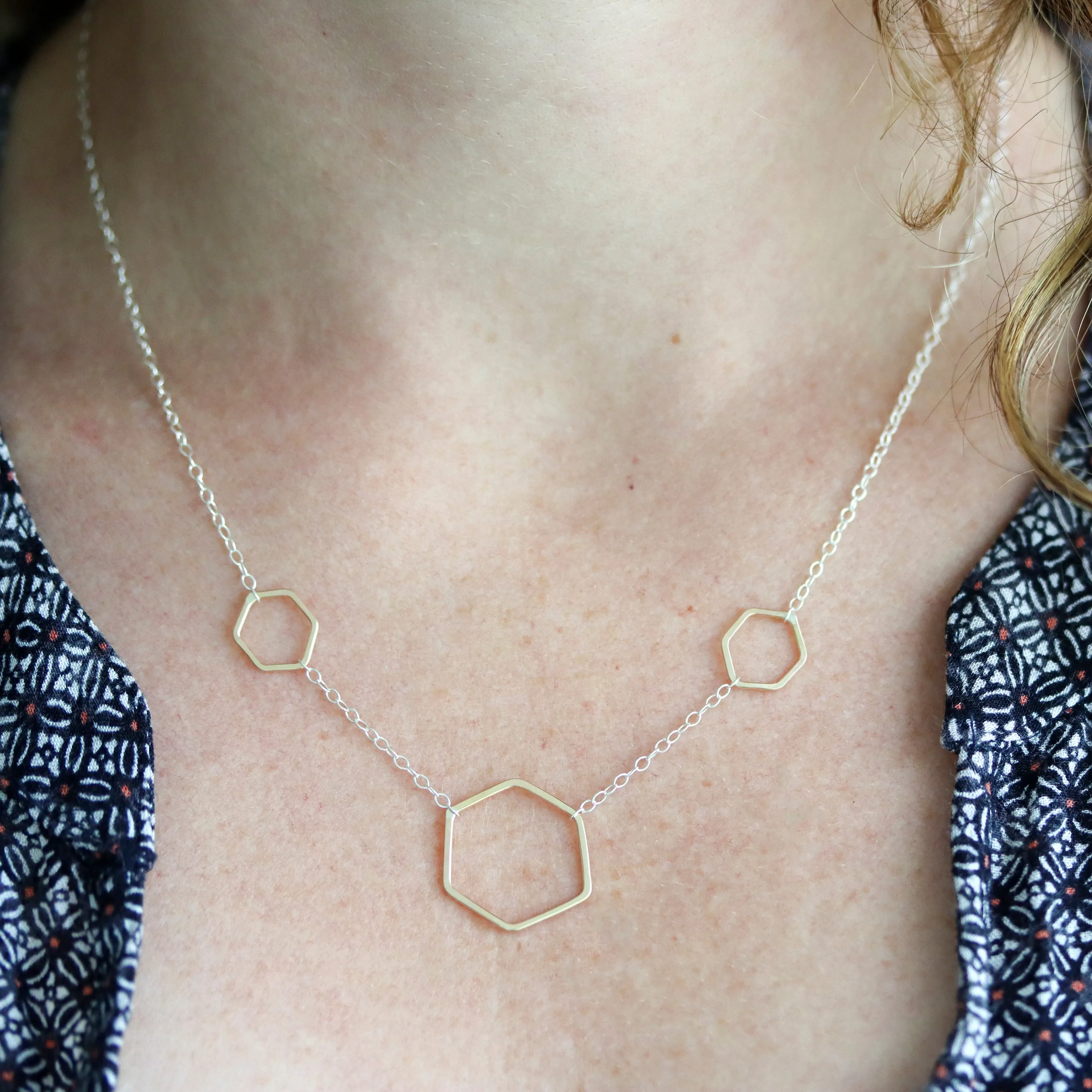 Honeycomb Necklace