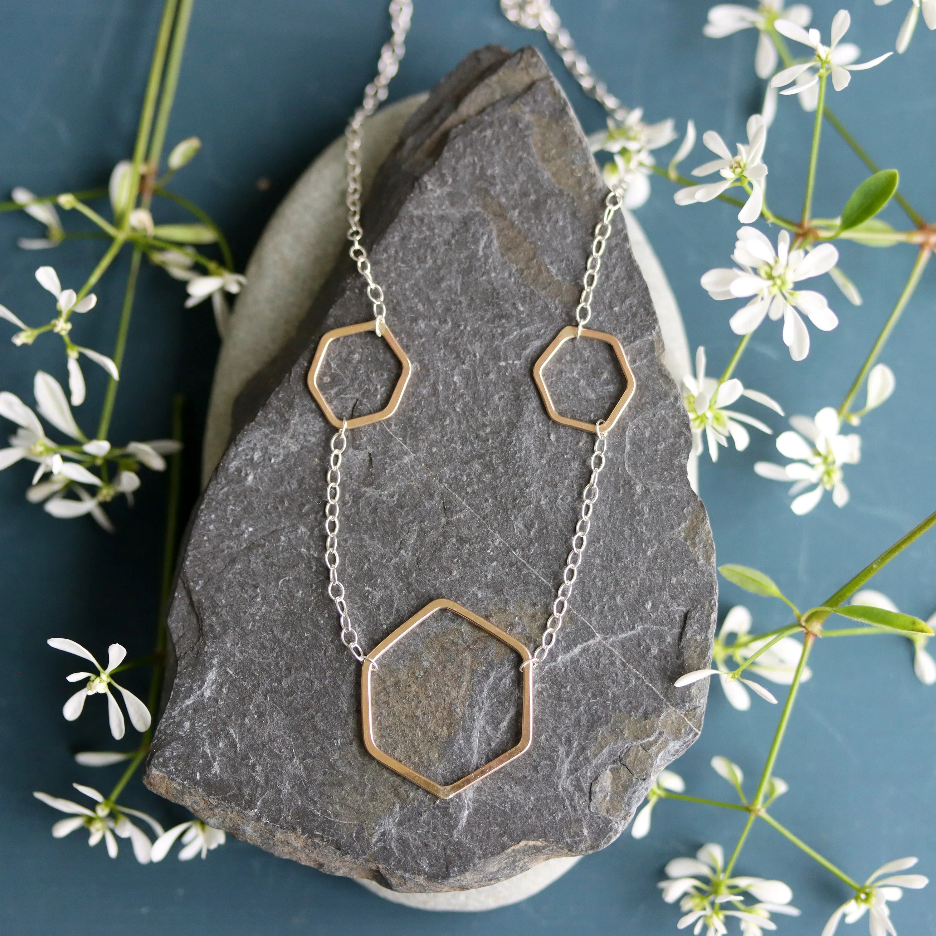 Honeycomb Necklace