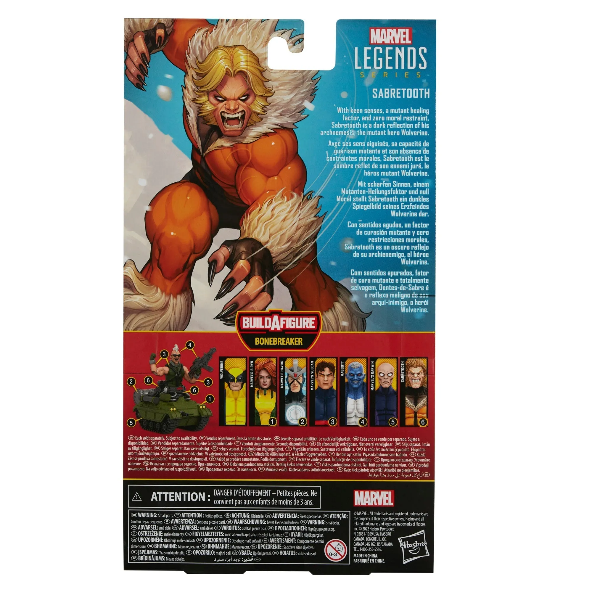 Marvel Legends Series Sabretooth