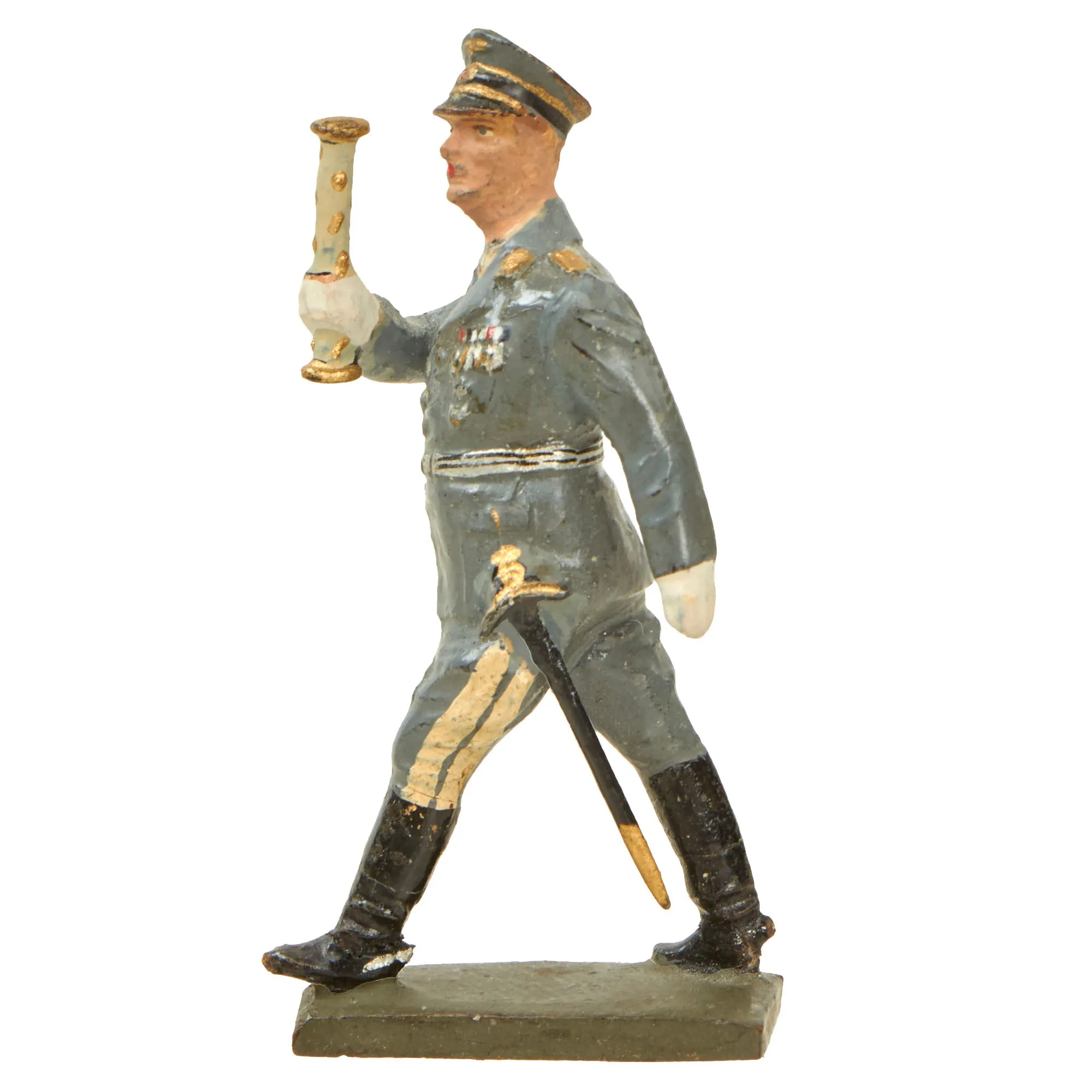 Original German WWII Reichsmarschall Hermann Göring Composition Personality Figure by LINEOL
