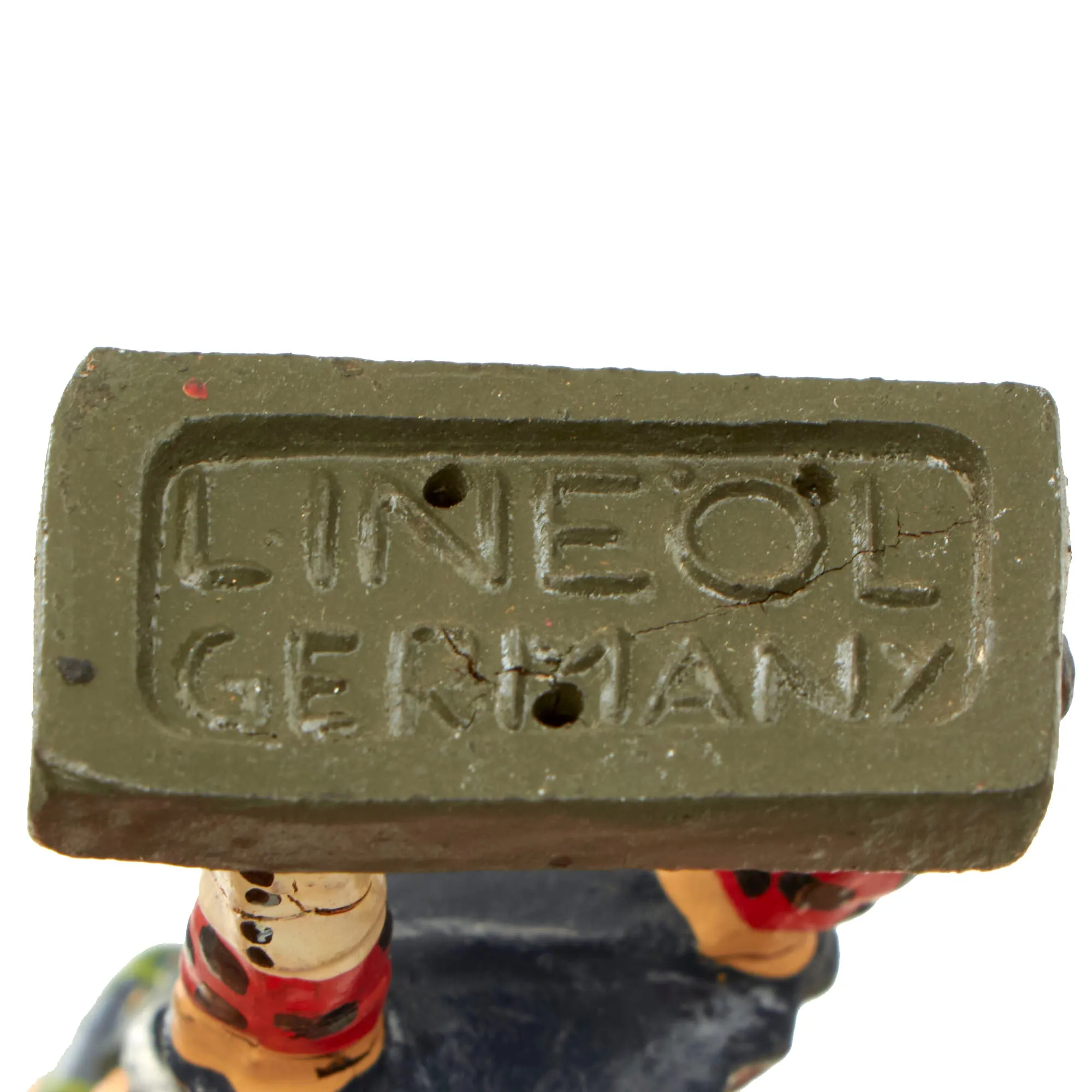Original Rare German Pre-WWII Lineol Composition Figure British Highland Regiment Complete Infantry Parade Set in Original Box