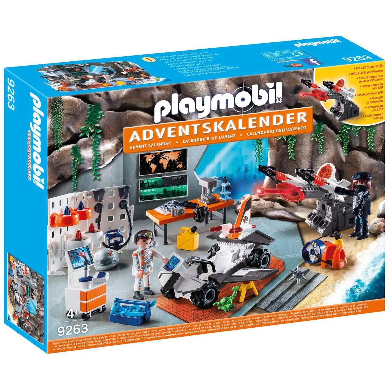 Playmobil 9263 Top Agents Advent Calendar