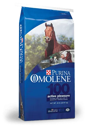 PURINA OMOLENE 100 HORSE FEED