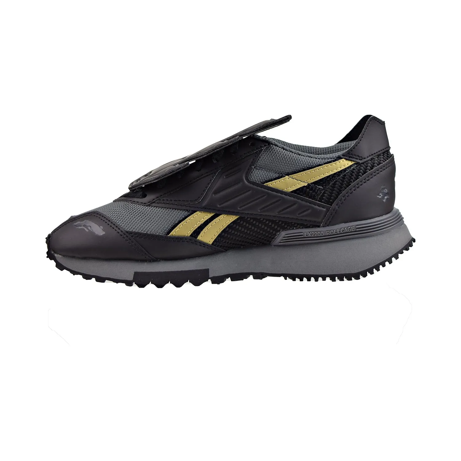 Reebok X DC LX 2200 "Batman" Men's Shoes Core Black-Alloy-Matte Gold