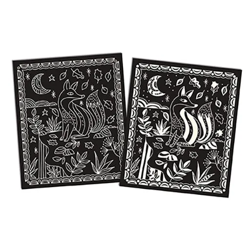 Scratch Art Glow In The Dark