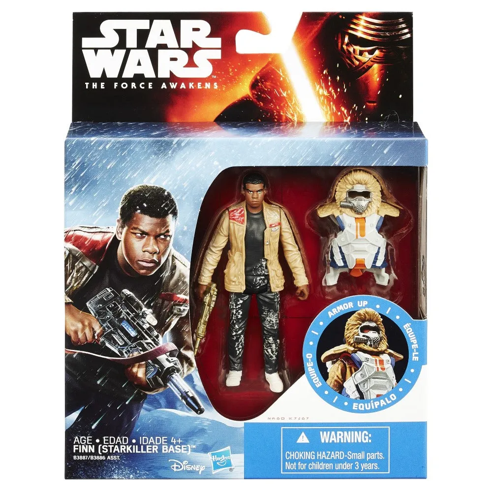 Star Wars E7 3.75 Inch(9cm) Armor Figure Finn (Starkiller Base)