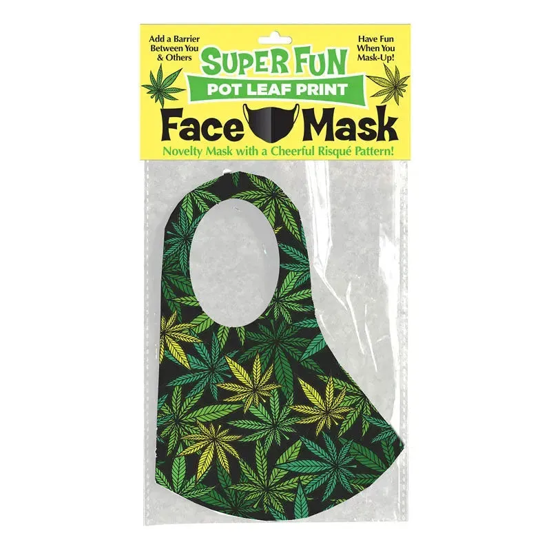 Super Fun POT LEAF Mask