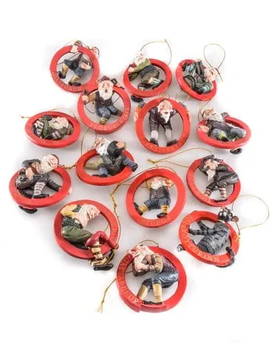 Yule Lads Ornaments - Set of all 14
